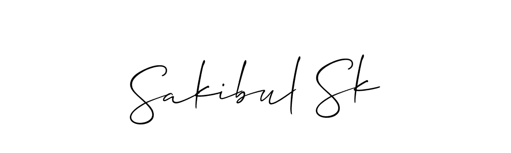 Make a short Sakibul Sk signature style. Manage your documents anywhere anytime using Allison_Script. Create and add eSignatures, submit forms, share and send files easily. Sakibul Sk signature style 2 images and pictures png