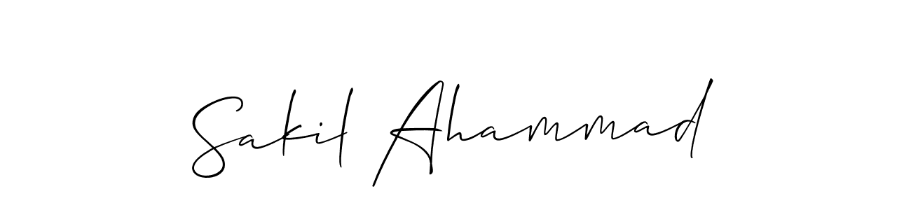 You can use this online signature creator to create a handwritten signature for the name Sakil Ahammad. This is the best online autograph maker. Sakil Ahammad signature style 2 images and pictures png