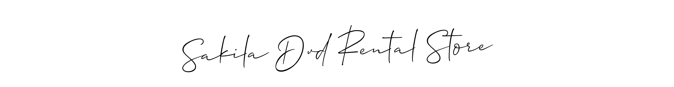 This is the best signature style for the Sakila Dvd Rental Store name. Also you like these signature font (Allison_Script). Mix name signature. Sakila Dvd Rental Store signature style 2 images and pictures png