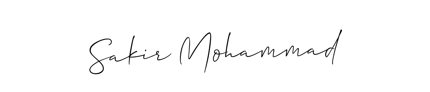 Make a beautiful signature design for name Sakir Mohammad. Use this online signature maker to create a handwritten signature for free. Sakir Mohammad signature style 2 images and pictures png