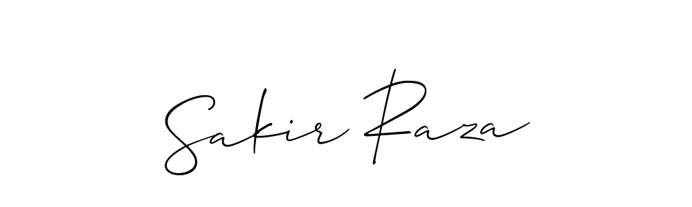 This is the best signature style for the Sakir Raza name. Also you like these signature font (Allison_Script). Mix name signature. Sakir Raza signature style 2 images and pictures png
