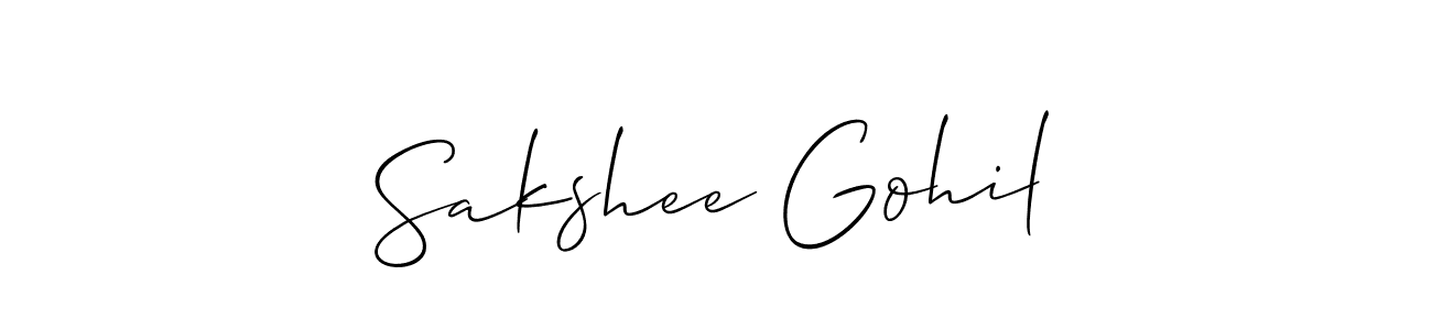 Here are the top 10 professional signature styles for the name Sakshee Gohil. These are the best autograph styles you can use for your name. Sakshee Gohil signature style 2 images and pictures png