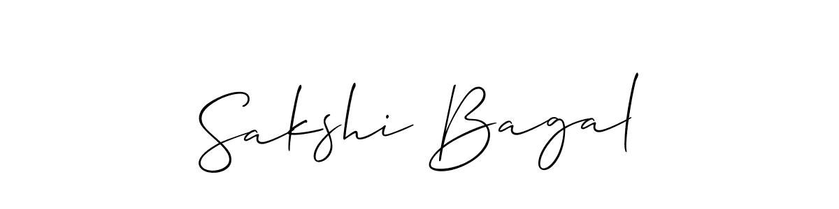Best and Professional Signature Style for Sakshi Bagal. Allison_Script Best Signature Style Collection. Sakshi Bagal signature style 2 images and pictures png