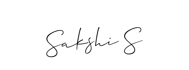 See photos of Sakshi S official signature by Spectra . Check more albums & portfolios. Read reviews & check more about Allison_Script font. Sakshi S signature style 2 images and pictures png