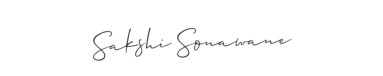 This is the best signature style for the Sakshi Sonawane name. Also you like these signature font (Allison_Script). Mix name signature. Sakshi Sonawane signature style 2 images and pictures png