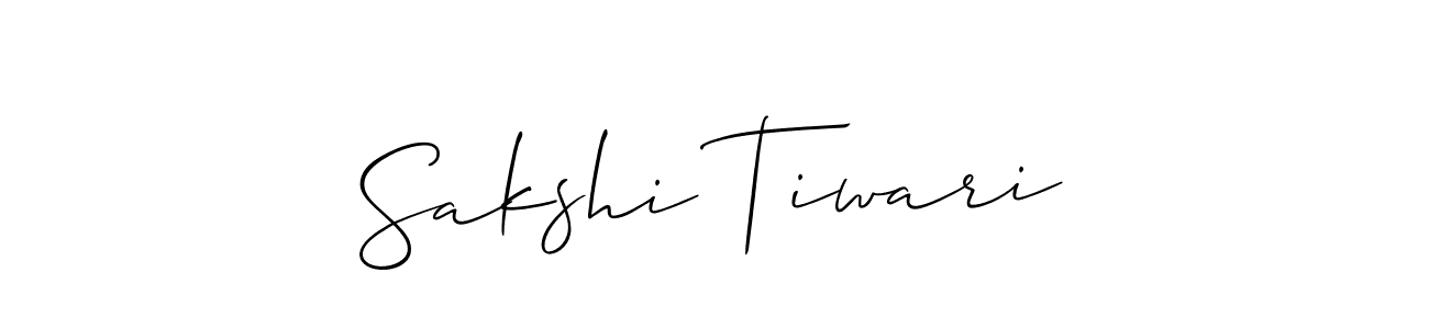 The best way (Allison_Script) to make a short signature is to pick only two or three words in your name. The name Sakshi Tiwari include a total of six letters. For converting this name. Sakshi Tiwari signature style 2 images and pictures png