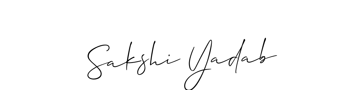 See photos of Sakshi Yadab official signature by Spectra . Check more albums & portfolios. Read reviews & check more about Allison_Script font. Sakshi Yadab signature style 2 images and pictures png