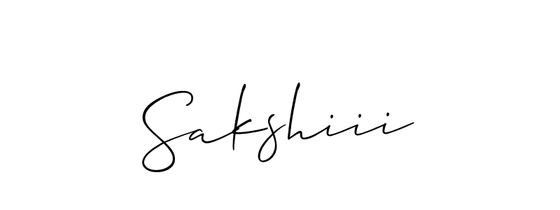 Once you've used our free online signature maker to create your best signature Allison_Script style, it's time to enjoy all of the benefits that Sakshiii name signing documents. Sakshiii signature style 2 images and pictures png