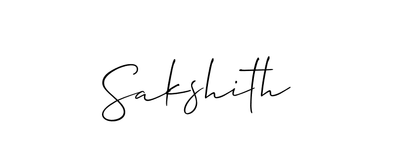 Once you've used our free online signature maker to create your best signature Allison_Script style, it's time to enjoy all of the benefits that Sakshith name signing documents. Sakshith signature style 2 images and pictures png