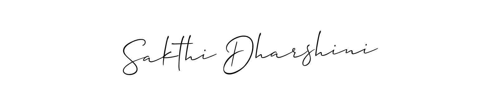 Make a beautiful signature design for name Sakthi Dharshini. Use this online signature maker to create a handwritten signature for free. Sakthi Dharshini signature style 2 images and pictures png