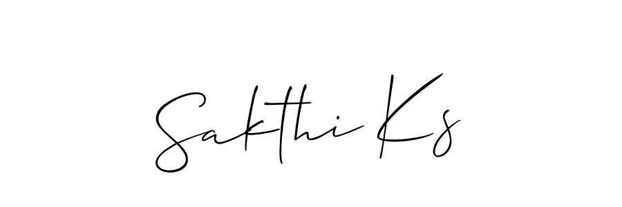 You can use this online signature creator to create a handwritten signature for the name Sakthi Ks. This is the best online autograph maker. Sakthi Ks signature style 2 images and pictures png