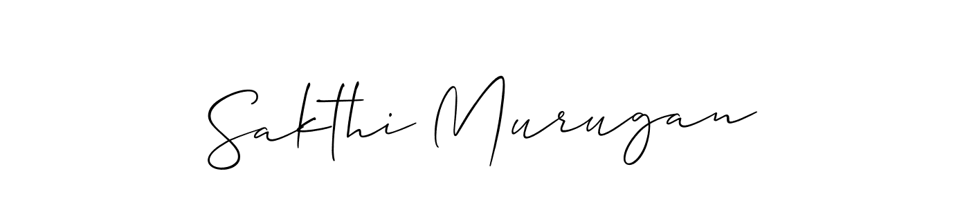 The best way (Allison_Script) to make a short signature is to pick only two or three words in your name. The name Sakthi Murugan include a total of six letters. For converting this name. Sakthi Murugan signature style 2 images and pictures png