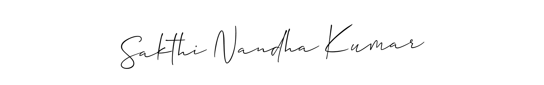 You can use this online signature creator to create a handwritten signature for the name Sakthi Nandha Kumar. This is the best online autograph maker. Sakthi Nandha Kumar signature style 2 images and pictures png