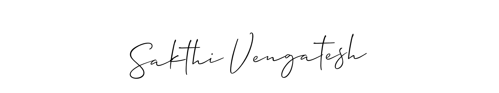 Make a beautiful signature design for name Sakthi Vengatesh. Use this online signature maker to create a handwritten signature for free. Sakthi Vengatesh signature style 2 images and pictures png