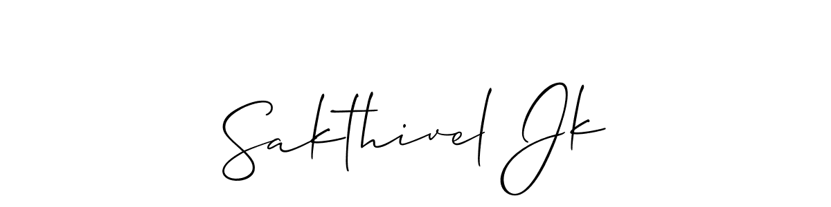 You can use this online signature creator to create a handwritten signature for the name Sakthivel Jk. This is the best online autograph maker. Sakthivel Jk signature style 2 images and pictures png