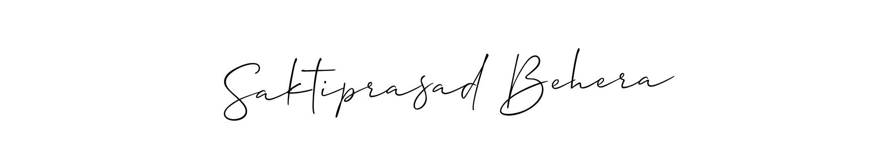 Saktiprasad Behera stylish signature style. Best Handwritten Sign (Allison_Script) for my name. Handwritten Signature Collection Ideas for my name Saktiprasad Behera. Saktiprasad Behera signature style 2 images and pictures png