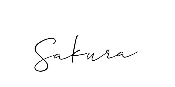 How to make Sakura name signature. Use Allison_Script style for creating short signs online. This is the latest handwritten sign. Sakura signature style 2 images and pictures png