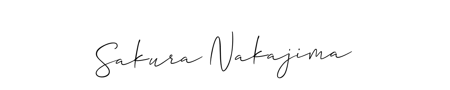 See photos of Sakura Nakajima official signature by Spectra . Check more albums & portfolios. Read reviews & check more about Allison_Script font. Sakura Nakajima signature style 2 images and pictures png