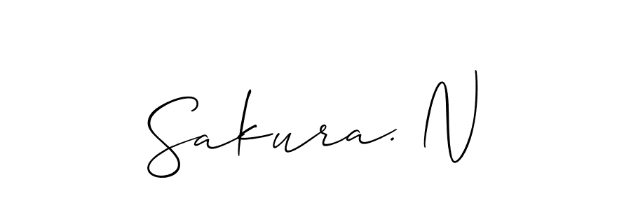 See photos of Sakura. N official signature by Spectra . Check more albums & portfolios. Read reviews & check more about Allison_Script font. Sakura. N signature style 2 images and pictures png