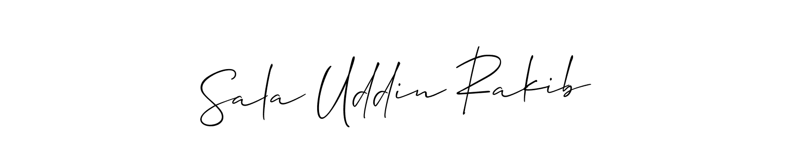 Make a beautiful signature design for name Sala Uddin Rakib. Use this online signature maker to create a handwritten signature for free. Sala Uddin Rakib signature style 2 images and pictures png