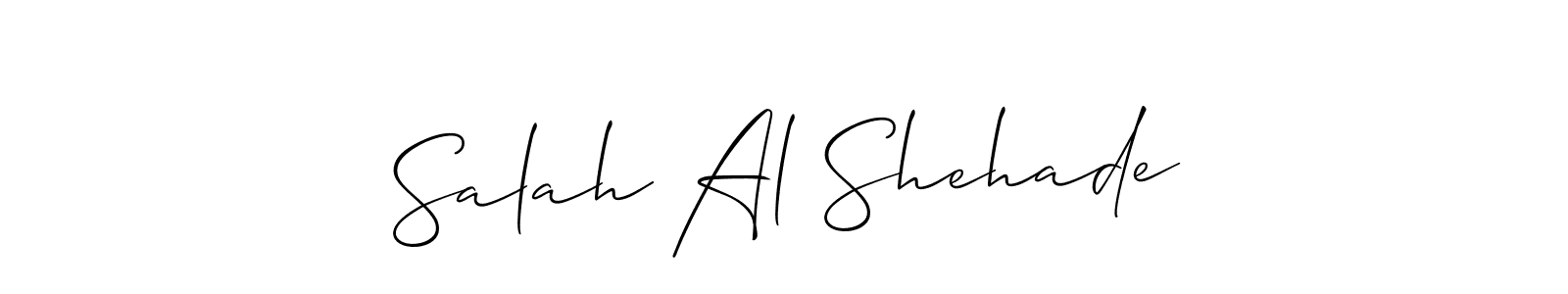 Best and Professional Signature Style for Salah Al Shehade. Allison_Script Best Signature Style Collection. Salah Al Shehade signature style 2 images and pictures png