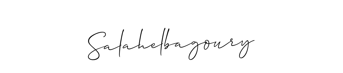 Best and Professional Signature Style for Salahelbagoury. Allison_Script Best Signature Style Collection. Salahelbagoury signature style 2 images and pictures png