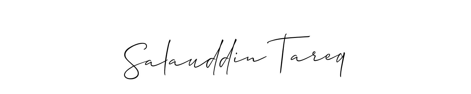 Also You can easily find your signature by using the search form. We will create Salauddin Tareq name handwritten signature images for you free of cost using Allison_Script sign style. Salauddin Tareq signature style 2 images and pictures png