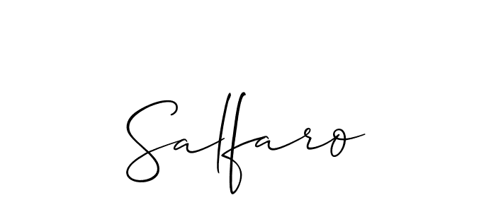 Allison_Script is a professional signature style that is perfect for those who want to add a touch of class to their signature. It is also a great choice for those who want to make their signature more unique. Get Salfaro name to fancy signature for free. Salfaro signature style 2 images and pictures png