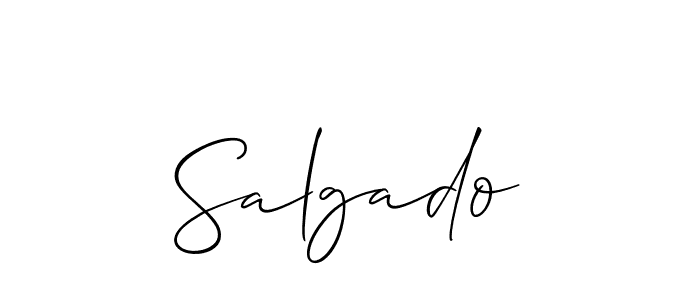 Similarly Allison_Script is the best handwritten signature design. Signature creator online .You can use it as an online autograph creator for name Salgado. Salgado signature style 2 images and pictures png