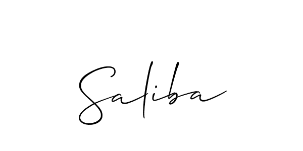 It looks lik you need a new signature style for name Saliba. Design unique handwritten (Allison_Script) signature with our free signature maker in just a few clicks. Saliba signature style 2 images and pictures png