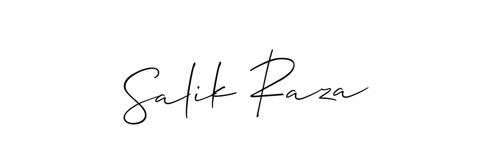 Check out images of Autograph of Salik Raza name. Actor Salik Raza Signature Style. Allison_Script is a professional sign style online. Salik Raza signature style 2 images and pictures png