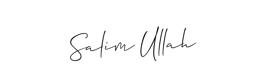 Make a beautiful signature design for name Salim Ullah. Use this online signature maker to create a handwritten signature for free. Salim Ullah signature style 2 images and pictures png