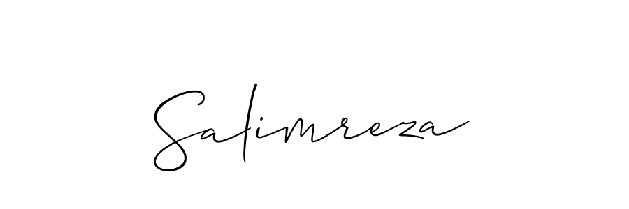 Similarly Allison_Script is the best handwritten signature design. Signature creator online .You can use it as an online autograph creator for name Salimreza. Salimreza signature style 2 images and pictures png