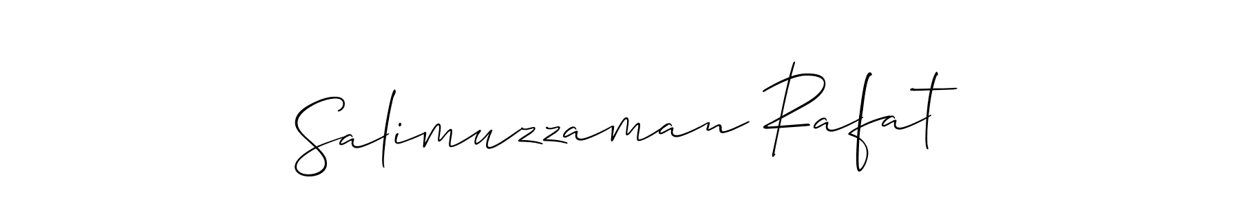 Once you've used our free online signature maker to create your best signature Allison_Script style, it's time to enjoy all of the benefits that Salimuzzaman Rafat name signing documents. Salimuzzaman Rafat signature style 2 images and pictures png