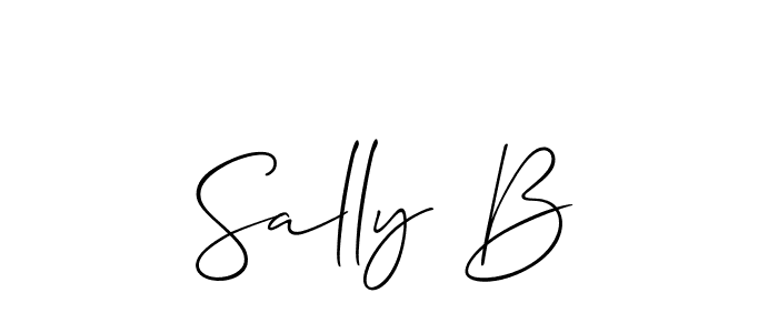 Make a short Sally B signature style. Manage your documents anywhere anytime using Allison_Script. Create and add eSignatures, submit forms, share and send files easily. Sally B signature style 2 images and pictures png