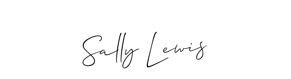 Also we have Sally Lewis name is the best signature style. Create professional handwritten signature collection using Allison_Script autograph style. Sally Lewis signature style 2 images and pictures png