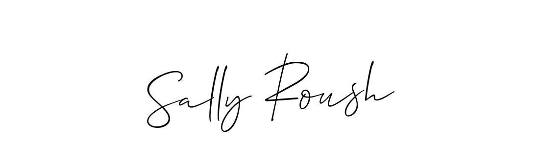 Design your own signature with our free online signature maker. With this signature software, you can create a handwritten (Allison_Script) signature for name Sally Roush. Sally Roush signature style 2 images and pictures png