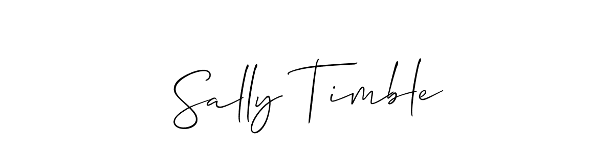 Here are the top 10 professional signature styles for the name Sally Timble. These are the best autograph styles you can use for your name. Sally Timble signature style 2 images and pictures png