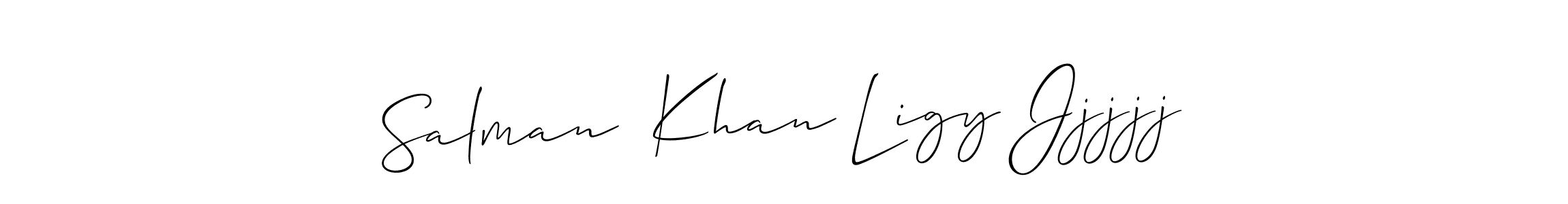 Once you've used our free online signature maker to create your best signature Allison_Script style, it's time to enjoy all of the benefits that Salman  Khan Ligy Jjjjj name signing documents. Salman  Khan Ligy Jjjjj signature style 2 images and pictures png