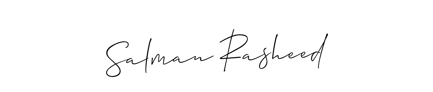 Once you've used our free online signature maker to create your best signature Allison_Script style, it's time to enjoy all of the benefits that Salman Rasheed name signing documents. Salman Rasheed signature style 2 images and pictures png