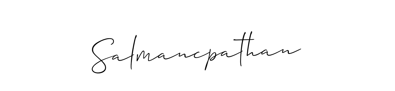 You can use this online signature creator to create a handwritten signature for the name Salmancpathan. This is the best online autograph maker. Salmancpathan signature style 2 images and pictures png