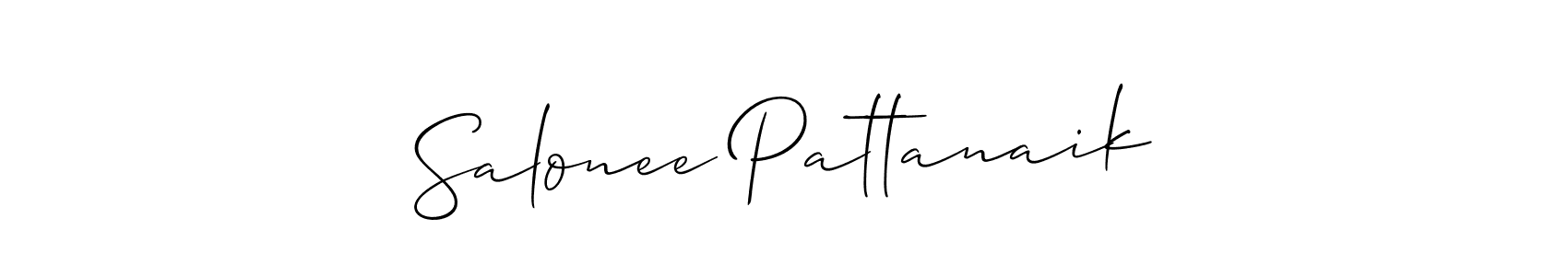 Make a beautiful signature design for name Salonee Pattanaik. Use this online signature maker to create a handwritten signature for free. Salonee Pattanaik signature style 2 images and pictures png