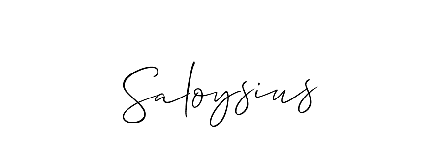 Make a short Saloysius signature style. Manage your documents anywhere anytime using Allison_Script. Create and add eSignatures, submit forms, share and send files easily. Saloysius signature style 2 images and pictures png