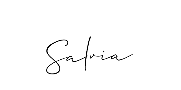 Salvia stylish signature style. Best Handwritten Sign (Allison_Script) for my name. Handwritten Signature Collection Ideas for my name Salvia. Salvia signature style 2 images and pictures png