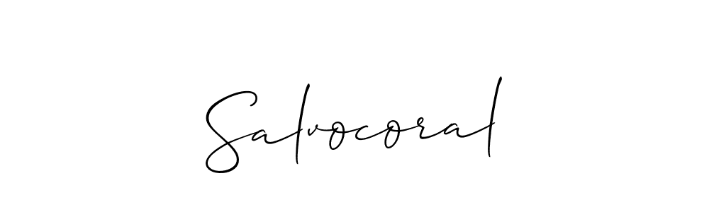 See photos of Salvocoral official signature by Spectra . Check more albums & portfolios. Read reviews & check more about Allison_Script font. Salvocoral signature style 2 images and pictures png