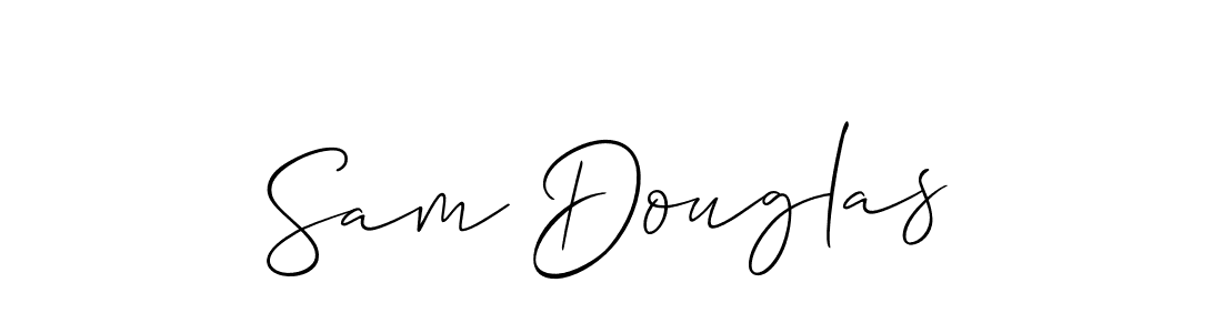 Best and Professional Signature Style for Sam Douglas. Allison_Script Best Signature Style Collection. Sam Douglas signature style 2 images and pictures png