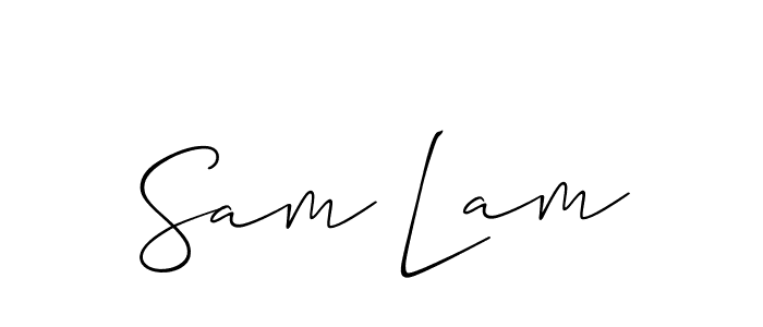 See photos of Sam Lam official signature by Spectra . Check more albums & portfolios. Read reviews & check more about Allison_Script font. Sam Lam signature style 2 images and pictures png