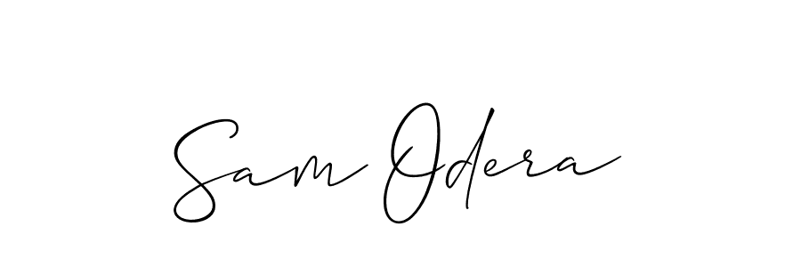 Once you've used our free online signature maker to create your best signature Allison_Script style, it's time to enjoy all of the benefits that Sam Odera name signing documents. Sam Odera signature style 2 images and pictures png