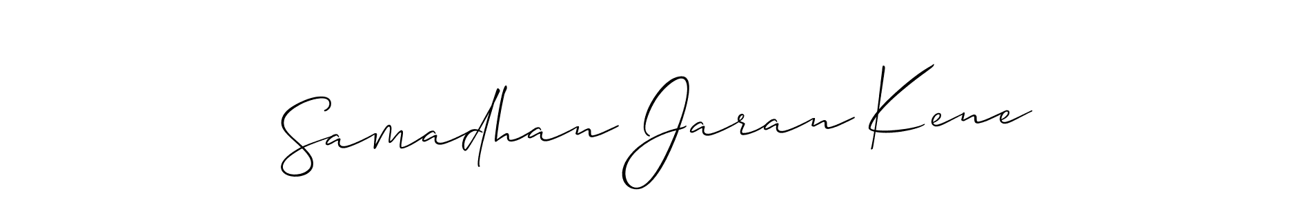 Here are the top 10 professional signature styles for the name Samadhan Jaran Kene. These are the best autograph styles you can use for your name. Samadhan Jaran Kene signature style 2 images and pictures png