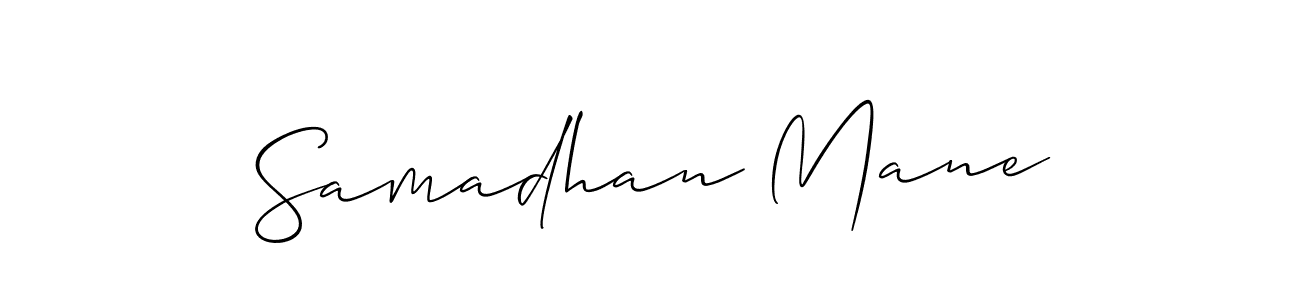Once you've used our free online signature maker to create your best signature Allison_Script style, it's time to enjoy all of the benefits that Samadhan Mane name signing documents. Samadhan Mane signature style 2 images and pictures png